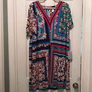 NWT London Times Woman Floral Dress